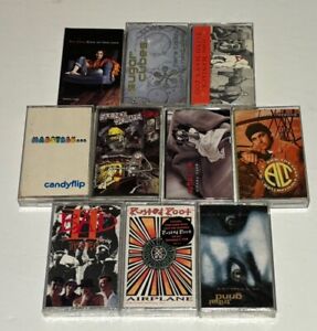 Lot of 10 RARE 90s Alternative Rock Cassette Tapes Rusted Root Tori Amos Rez