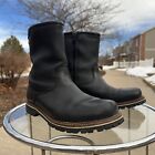 Awesome Samuel Hubbard Men’s Size 9.5 Eu 43.5 Black Leather Zip Up Boots! #4416