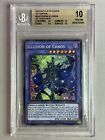 BGS 10 Illusion Of Chaos 1st Edition BACH-EN034 YUGIOH Battle Of Chaos **POP 1**