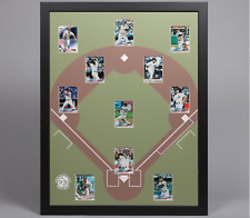 Baseball Display Board: Trading Card Sports Field Frame 22x28