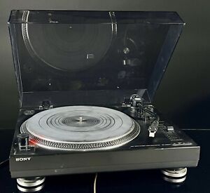 New ListingSony PS-LX350H Belt Drive Stereo Turntable System Pitch Control W Stylus Tested.