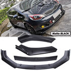 Black Front Bumper Lip Spoiler Splitter Body Kit Protector For Kia Rio 2001-2023 (For: 2023 Kia Rio)