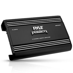 Pyle 2 Ch 4000W Bridgeable Mosfet Amplifier PLA2678