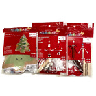 Children's Christmas Holiday Crafting Kits X3 Santa Snowman Reindeer