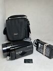 Sony HDR-CX12 High Definition Camcorder Bag Battery Charger Memory Card TESTED