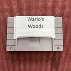 Wario's Woods (Super Nintendo Entertainment System, 1994) Missing Label Works