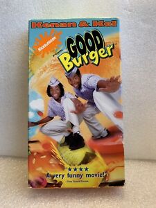 Good Burger Nickelodeon Orange VHS, 1998 Kenan & Kel All That Movie
