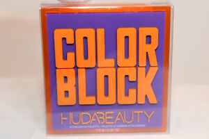 HUDA BEAUTY Color Block Obsessions Orange Purple Eyeshadow Palette Hudabeauty