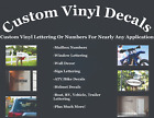 Custom Die Cut Vinyl Lettering Transfer Sticker Decals Signs-RV-Car-Truck-Decor