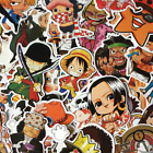 60pcs One Piece Comics Anime Waterproof Stickers for Laptop Notebook Snowboard..