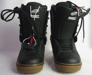 Vans Men’s Hi-Standard OG Snowboard Boots Size 8.5 Black/Gum NEW