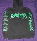 REGURGITATION limited edition 25th anniversary hoodie XL brutal death metal new