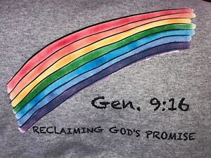 God's Promise T-shirts, Rainbow Tshirt, Rainbow T-shirt in different colors!