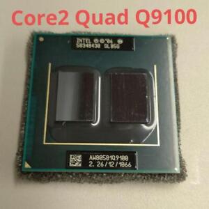 Intel Core 2 Quad Q9100 CPU processor SLB5G 2.26ghz quad-core laptop notebook