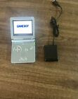 New ListingNintendo Game Boy Advance SP Pearl Blue AGS-101 W/Charger! Tested Works