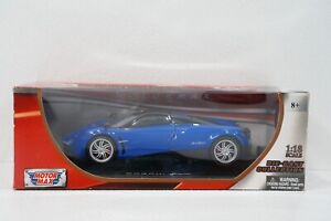 Motor Max Pagani Huayra Blue 1:18 Diecast Model Car
