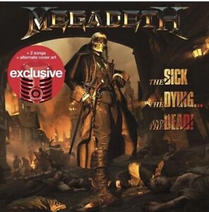 MEGADETH: The Sick The Dying and The Dead (CD) Album - Cracked Case !!