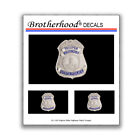 Virginia State Highway Patrol Trooper Police Sheriff 3 pc. Decal Collection