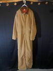 MENS 50 TALL - Vtg Carhartt Duck Quilted Lined Coverall Made USA 996QZ.