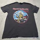 Iron Maiden Killers Band Shirt Eddy Short Sleeve Tour Medium - Large NWOBHM