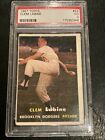1957 Topps #53 Clem Labine Brooklyn Dodgers PSA 3 Los Angeles Baseball Set Break