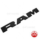 19-22 Ram 1500 DT RAM Black Nameplate Emblem For Front Grille Mopar New (For: 2023 Ram 1500 Rebel)
