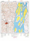 Bangladesh Army Military Topographic Map of Gaibandha 1:50,0000