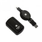 HOME CHARGER RETRACTABLE MINI USB CABLE POWER ADAPTER CORD WALL for CELL PHONES