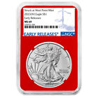 2023 (W) $1 American Silver Eagle NGC MS69 ER Blue Label Red Core