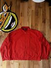 Vintage Polo Ralph Lauren Orange Zip-up, Size XL, In Amazing Condition, Boxy Fit