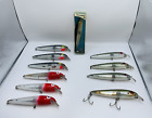 LOT of 11 Bomber W5 Saltwater Lures 3/4 oz  - 4 1/2