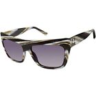 L.A.M.B. Women Sunglasses LA 513 Horn/Grey Cat Eye 100%UV/UV400 56-16-135