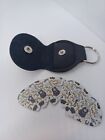 Guitar Pick Holder Case Leather Keychain Plectrum Cases Bag with 6 Picks