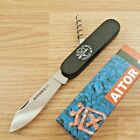 Aitor Gran Quinto Pocket Knife Stainless Blade Tools Included Black ABS Handle
