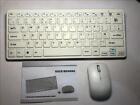 White Wireless Small Keyboard & Mouse for MX5 and 808B XBMC Media Player