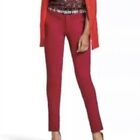 CABI STYLE #3201 Women’s Dark Red Ava Trouser Ankle Stretch Pants - Size 4, NWOT