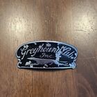 RARE Vintage Greyhound Cab Co. Advertising Taxi or Bus Hat Badge