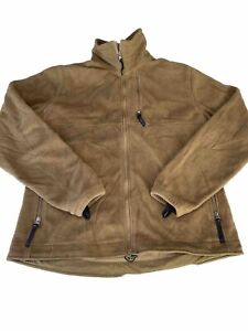 Beyond Clothing Cold Weather Layering System Fleece L3 Large Brown Jacket Mens