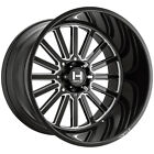 New ListingHostile H127 Titan 22x12 5x150 -44mm Black/Milled Wheel Rim 22