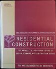 New ListingArchitectural Graphic Standards for Residential Construction: The Architect's an