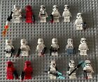 Lego Star Wars Lot (17): First Order Storm Troopers, Clones, Flame, Jet Sith Red