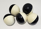 5 KNEX Balls Black White Big Ball Factory Replacement Parts Standard Pieces KNEX