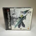Final Fantasy VII 7 PS1 (Sony PlayStation 1) Complete w/ Manual CIB Tested Black