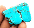 Arizona Sky-Blue Turquoise 85 Ct Natural Loose Slab Raw Uncut Rough Gemstone AKU