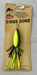New ListingVintage Heddon Moss Boss Topwater Spoon