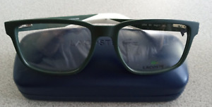 Lacoste L2912 Eyeglasses Men Matte Green Rectangle 54mm New 100% Authentic