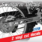 XT250 Swingarm decals stickers fits Yamaha XT 250 Graphic kit Graphics