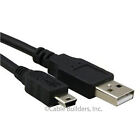 USB CAMERA CABLE 6FT CORD USB 2.0 HIGH SPEED TYPE A MALE TO MINI-B 5P MALE