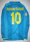 Nike FC Barcelona 2007-2008 Away Jersey FCB Ronaldinho Long Sleeve Shirt Kit
