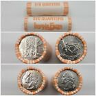 2001 D Vermont / 2002 D Tennessee State Quarter Rolls  Uncirculated.  (2 Total)